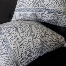 Cantara Thomas O'brian Pillow Cover Border Print 18 X 18 - thumbnail 3