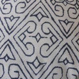 Cantara Thomas O'brian Pillow Cover Border Print 18 X 18 - thumbnail 2