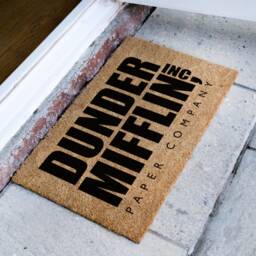 The Office Welcome Mat - Dunder Mifflin Paper Company Funny Doormat Quote Gift Tv Show - thumbnail 2