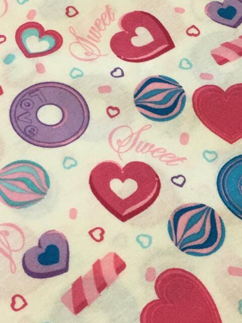 Sweet Candies & Hearts - Pillow Case, Standard - image 1