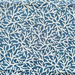 Denim Coral Candle Shade Small Clip-On Lampshade - thumbnail 2