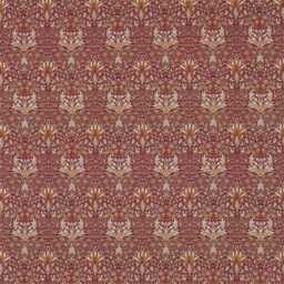 William Morris Snakeshead Velvet Cushion Cover - Arts & Crafts Pillow - thumbnail 3