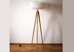 Tripod Floor Lamp Retro 60-70 Design Origami