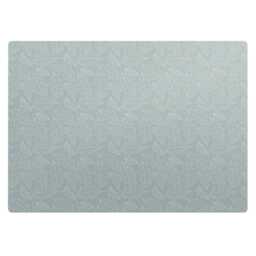Oak Leaves Pattern Computer Chair Mat, Turquoise Office Vinyl Floor Protector, Protector - thumbnail 2