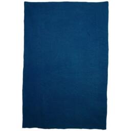 Sale Indigo Dyed Kantha Throw - Royal Blue & Turquoise. Reverse Same Unique, One Of A Kind - thumbnail 2
