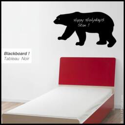 Animal Wall Decal Polar Bear in Vinyl For Kid's Bedroom - thumbnail 2