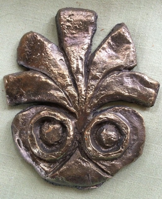 Antefix, Hand Made Sculpt, Unique Form, Ancient Vs Contemporary - image 1