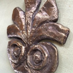 Antefix, Hand Made Sculpt, Unique Form, Ancient Vs Contemporary - thumbnail 2