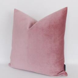Velvet Rose Pillow Cover Decorative Dusty Cushion - thumbnail 3