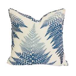 Harlequin - Filix 5 Colours Available Gorgeous Retro Floral Self Piped Cushion Cover Handmade Throw Pillow Designer Home Decor - thumbnail 2