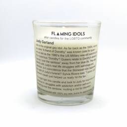 Judy Garland Glass Votive Candle // Lgbtq Altar - thumbnail 2