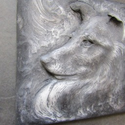 Sheltie Dog Relief Sculpture 6 X6 Inch Art - thumbnail 4