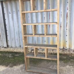 The Alternative Industrial Up-Cycled Pigeon Hole Shelving Unit - For Delivery Charge Info See Description - thumbnail 2