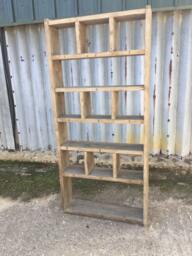 The Alternative Industrial Up-Cycled Pigeon Hole Shelving Unit - For Delivery Charge Info See Description