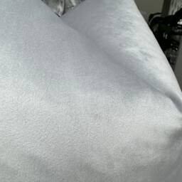 Velvet Pillow Cover, High Quality Cotton Polyester - Velvet, Plain Silver Cushion Soft Touch Cover Double Sided Bed - thumbnail 3