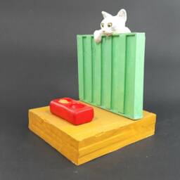 Business Card Holder(Cat Figure Attached - thumbnail 3
