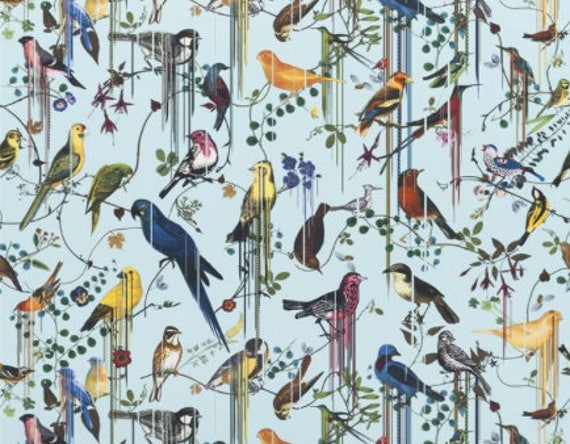 Christian Lacroix Birds Sinfonia Cushion Pillow - Decorative Cover - image 1