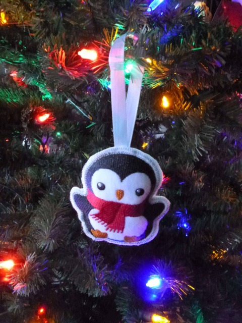 Penguin Christmas Ornament