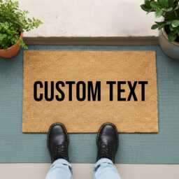 Custom Address Doormat - Personalised House Number Or Family Name Mat Outdoor Welcome New Home Front Door Decor - thumbnail 3