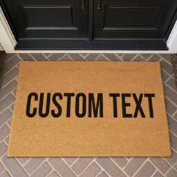 Custom Address Doormat - Personalised House Number Or Family Name Mat Outdoor Welcome New Home Front Door Decor - thumbnail 2