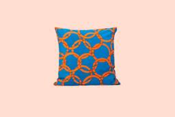 "African Print - Wax Fabric Cushion " - thumbnail 1