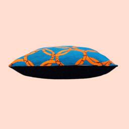 "African Print - Wax Fabric Cushion " - thumbnail 2