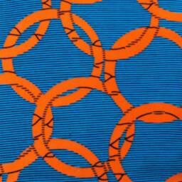 "African Print - Wax Fabric Cushion " - thumbnail 4