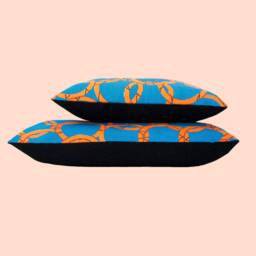 "African Print - Wax Fabric Cushion " - thumbnail 3