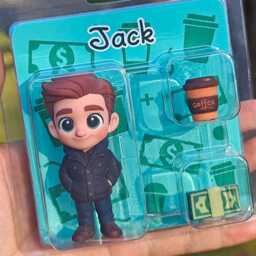 Custom Graduation Gift 3D Printed Pixar Style Figurine/ University/High School Primary - thumbnail 4