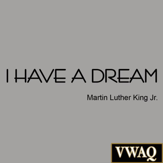 I Have A Dream M.l.k. Wall Decal Inspirational Speech Motivational Words Martin Luther King Jr. Vwaq-Mlk1 - image 1