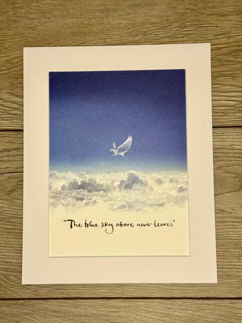 New - Charlie Mackesy Mounted Print The Boy, Mole, Fox, Horse & The Storm Book Page Art