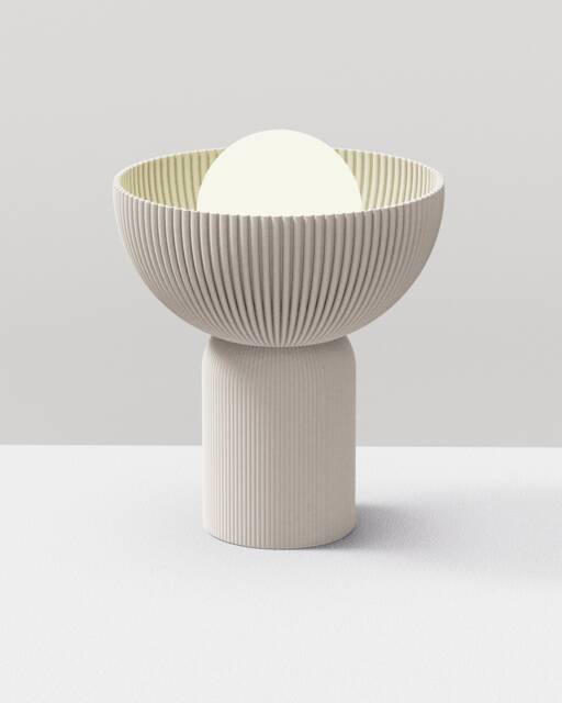 "Minimalist Table Lamp For Aesthetic Interior Decoration - ""Perl" - image 1