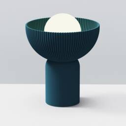 "Minimalist Table Lamp For Aesthetic Interior Decoration - ""Perl" - thumbnail 3