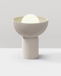 "Minimalist Table Lamp For Aesthetic Interior Decoration - ""Perl" - thumbnail 1