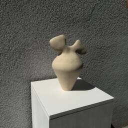 Handmade Stoneware Sculpture Hygge Ceramic Vase, Us Duties Included - thumbnail 2
