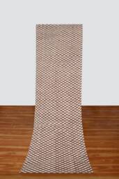 Hand Block Printed Cotton Stair Runner - Boho Kilim Rug - thumbnail 1
