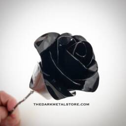 Black Eternity Rose - Single Rose - thumbnail 3