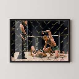 Conor Mcgregor Ufc 194 Canvas Print Mma Wall Art