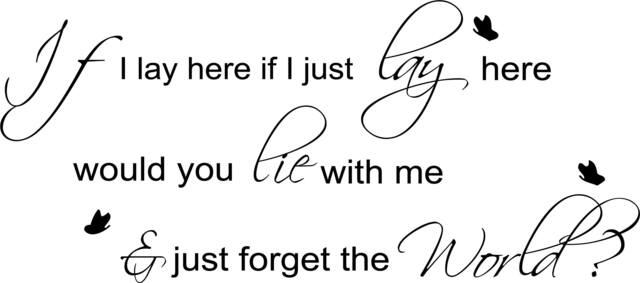 If I Lay Here Quote Letter Door Room Printable Wall Art