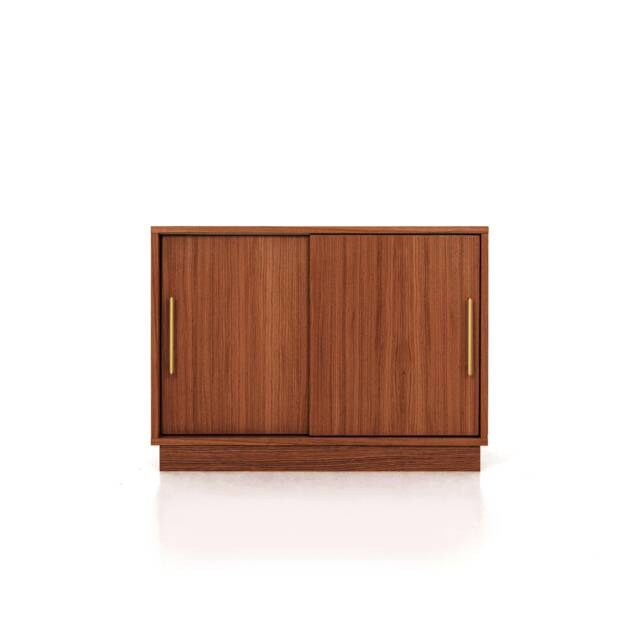 Mid-Century Sideboard, Dresser, Commode, Credenza Made Of Oak Veneer - Teak Colour Livlo T-P01 - image 1