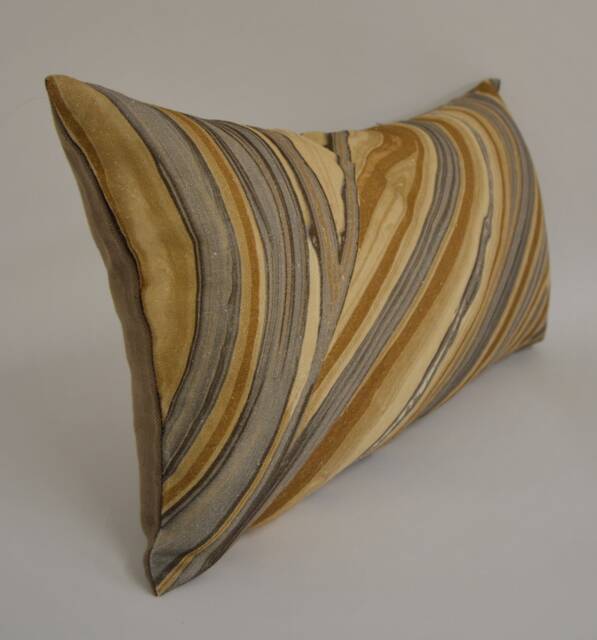 "Kelly Wearstler - Barcelo Truffle Groundworks Cushion Cover 22"" X 12" - image 1