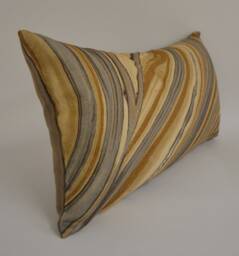 "Kelly Wearstler - Barcelo Truffle Groundworks Cushion Cover 22"" X 12" - thumbnail 1