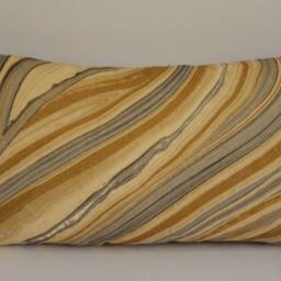 "Kelly Wearstler - Barcelo Truffle Groundworks Cushion Cover 22"" X 12" - thumbnail 2
