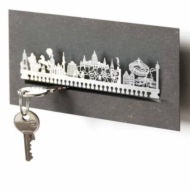 Hanover Skyline Souvenir Gift Tube - Iconic Landmarks, Stylish & Practical Key Rack Ideal & Home D??cor 100+ Designs - image 1
