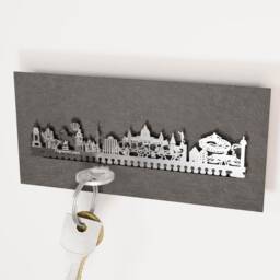 Hanover Skyline Souvenir Gift Tube - Iconic Landmarks, Stylish & Practical Key Rack Ideal & Home D??cor 100+ Designs - thumbnail 2
