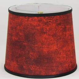 Red Print Lamp Shade - thumbnail 2