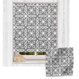 Modern Grey Diamonds Roller Blind, Children's Made To Measure, Pattern Blind - thumbnail 1