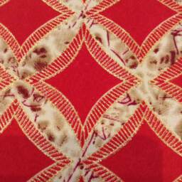 Bag Wit Wax Design Cushion 40cm Side Prints African Coral Gold - thumbnail 2