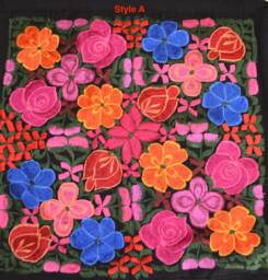 Multicolor Otomi Pillow Cover - thumbnail 1