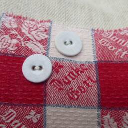 Linen Pillow, Antique Flour Sack, Grain Sack - thumbnail 2